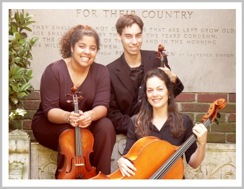 Ambrosia String Trio, affectionately known as "A3"