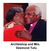Archbishop & Mrs. Desmond Tutu